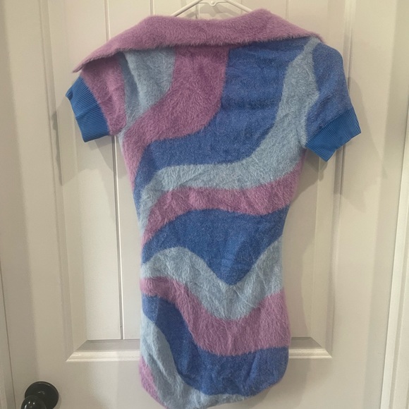 Urban Outfitters House Of Sunny Good Vibrations Body Fuzzy Romper Size 6 (M) NWT - Picture 7 of 7